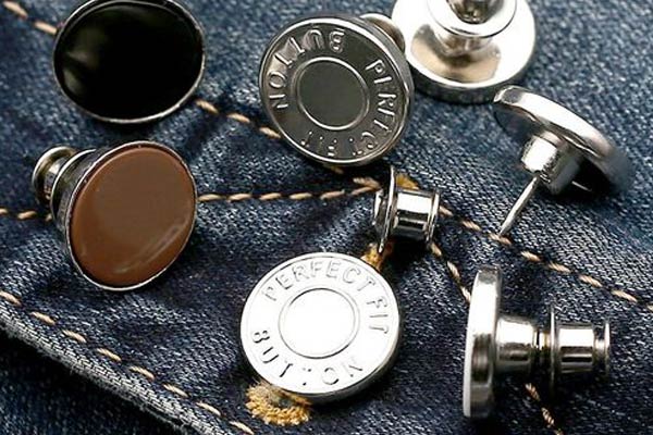 Pembangunan dan kategori butang jeans
